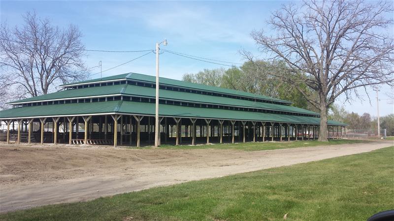 Fairgrounds Swine Pavillion After