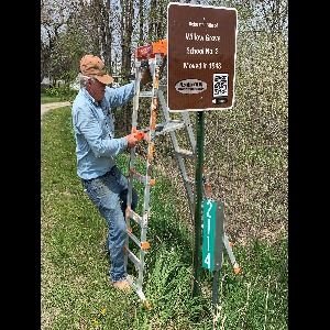 Willow Grove School location sign